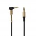 Кабель Hoco UPA02 Spring Audio With Mic 2m AUX-AUX 1m Black
