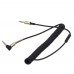 Кабель Hoco UPA02 Spring Audio With Mic 2m AUX-AUX 1m Black