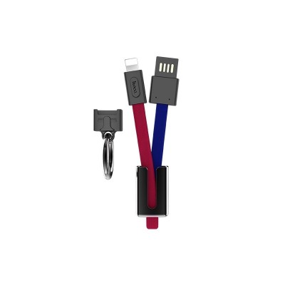Кабель Hoco U36 Mascot Lightning Blue+Red