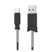 Кабель USB Hoco X24 Lightning Black