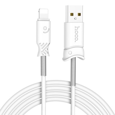 Кабель USB Hoco X24 Lightning White