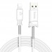 Кабель USB Hoco X24 Lightning White