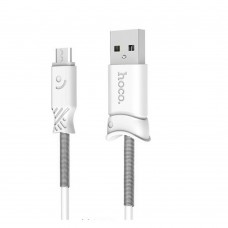 Кабель USB Hoco X24 Micro USB White