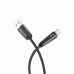 Кабель Hoco U35 Lightning Shuttle Smart Power 1.2м Black