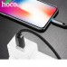 Кабель Hoco U35 Space Shuttle Smart Power Off Type-C 1.2M Black