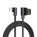 Кабель Hoco U37 microUSB L Black