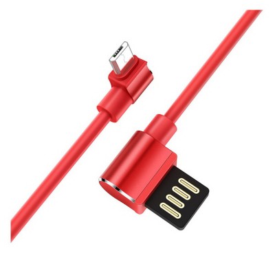 Кабель Hoco U37 microUSB L Red