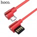 Кабель Hoco U37 microUSB L Red