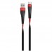 Кабель Hoco U39 Slender Charging Type-C Red-Black