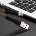Кабель Hoco U39 Slender microUSB 1.2м Red+Black