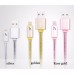 Кабель Hoco UPL12 Metal Jelly Knitted Lightning Gold (0.3m)