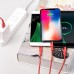 Кабель Hoco X26 Xpress Charging microUSB-USB 1m Red 