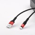 Кабель Hoco X26 Xpress Charging USB Type-C-USB 1m Red-Black