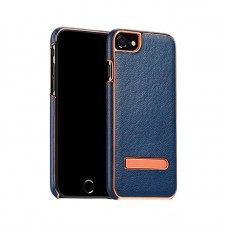 Чехол-накладка Hoco Platinum series litchi grain fiber для iPhone 7/8 Deep Blue