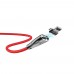 Кабель Hoco U75 Blaze magnetic Lightning 1.2m Red