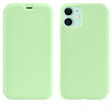 Чехол-книжка Hoco Colorful series liquid silicone для Apple iPhone 11 Green