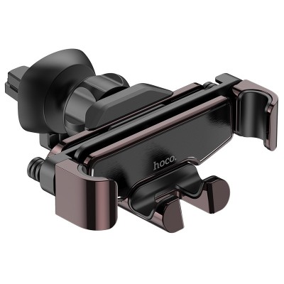 Автодержатель Hoco S25 Guide gravity linkage Black