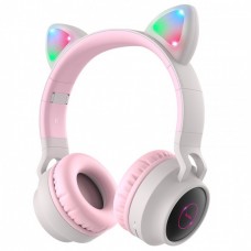 Bluetooth наушники Hoco W27 Cat ear Grey