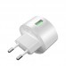 Сетевое зарядное устройство Hoco C68A Shell Single Port QC 3.0 Charger 24A White