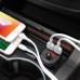 FM-модулятор Hoco E41 In-car audio wireless FM transmitter c функцией зарядного устройства Black