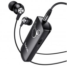Bluetooth аудио ресивер (адаптер) с наушниками Hoco E52 Black