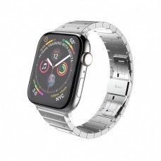 Металлический ремешок Hoco WB07 Precious steel strap для Apple Watch Series 1/2/3/4/5 (38/40mm) Silver