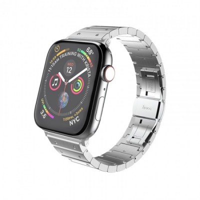 Металлический ремешок Hoco WB07 Precious steel strap для Apple Watch Series 1/2/3/4/5 (38/40mm) Silver