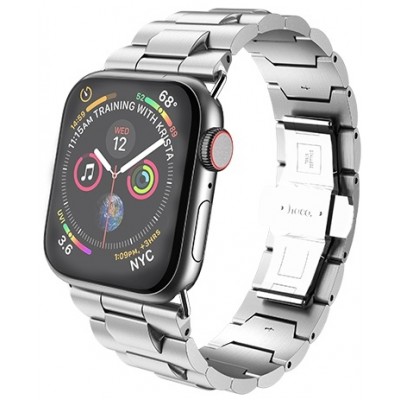 Ремешок Hoco WB03 Grand Steel для Apple Watch Series 1/2/3/4 (38/40mm) Silver