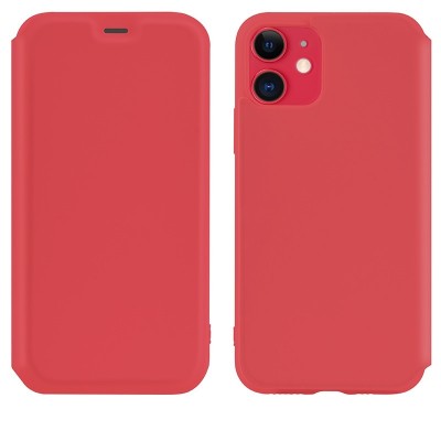 Чехол-книжка Hoco Colorful series liquid silicone для Apple iPhone 11 Red