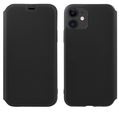 Чехол-книжка Hoco Colorful series liquid silicone для Apple iPhone 11 Black