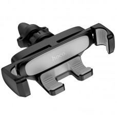 Автодержатель в дефлектор Hoco CA51A Tour gravity linkage car holder Black-Gray