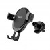 Автодержатель Hoco CA56 Metal armour Air outlet gravity Black