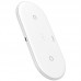 Беспроводная зарядка Hoco CW23 2-in-1 White