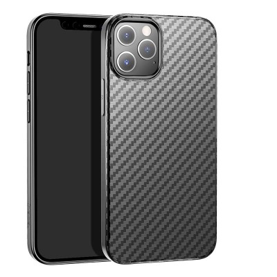 Чехол для Apple iPhone12 Pro ( 6.1") Hoco Delicate shadow series protective case Black
