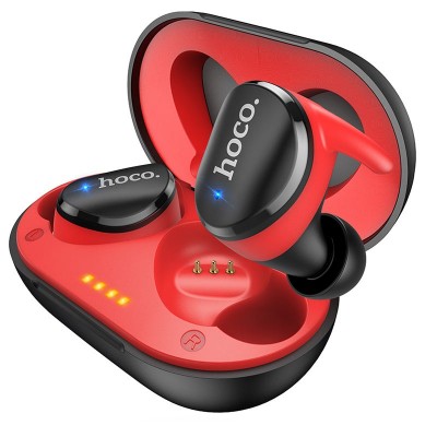 Беспроводные Bluetooth наушники Hoco ES41 Clear sound TWS Black-Red