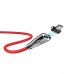 Кабель Hoco U75 Blaze magnetic MicroUSB 1.2m Red