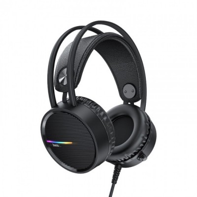 Наушники игровые Hoco W100 Touring gaming headset с микрофоном Black