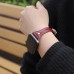 Kожаный ремешок Hoco WB05 Ocean wave для Apple Watch Series 1/2/3/4 (42/44mm) Red