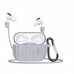 Комплект для Apple Airpods Pro (чехол, карабин, шнур) Hoco WB20 Fenix protective cover Gray