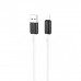 Мягкий силиконовый кабель для iPhone Hoco X48 Soft silicone charging for Lightning 2.4A 1m White