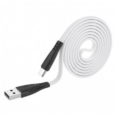 Кабель Hoco X42 Soft Silicone for Type-C White