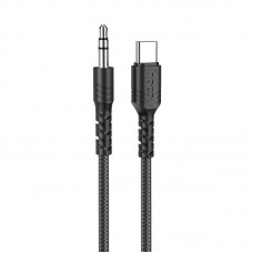 Кабель Hoco UPA17 Type-C to Aux Digital audio conversion cable 1m Black