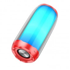 Портативная Bluetooth колонка cветящаяся Hoco HC8 Pulsating colorful luminous red