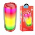 Портативная Bluetooth колонка cветящаяся Hoco HC8 Pulsating colorful luminous red