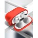 Чехол для Apple Airpods Pro с карабином Usams US-BH568 Silicone Protective Cover Red