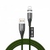 Кабель Joyroom S-M408 Magnetic Series Lightning 1.2m Green