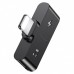 Переходник Usams US-SJ384 AU12 (Dual Lightning) Charging and Audio Adapter Black