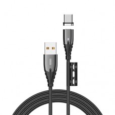 Кабель Joyroom S-M408 Magnetic Series Type-C 1.2m Black
