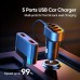 Автомобильное зарядное устройство с выносным блоком Joyroom JR-CL03 car charger Black