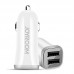 Автомобильное зарядное устройство Joyroom C-M216 (2USB 3.1А) White